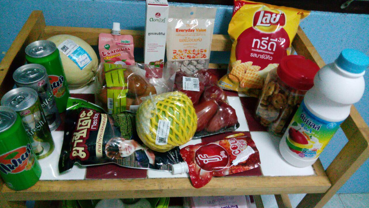 Первые покупки в Tesco